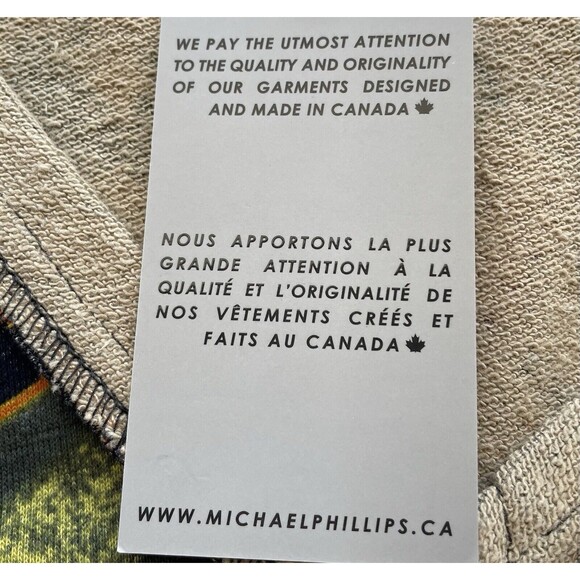 ZOE by Michael Phillips Vest Full Zip Pockets Arts Graphics Women’s M New - Picture 10 of 11